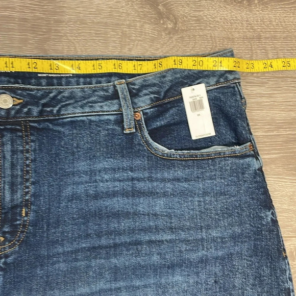 NWT Old Navy High Rise Curvy O.G. Straight Secret Smooth Pockets Jeans 24 - Picture 9 of 16